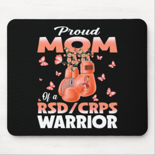 Stolze Mama eines Rsd-Crps-Krieger-Sensibilisierun Mousepad