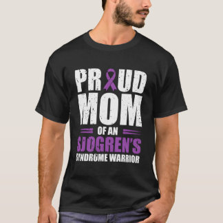 Stolze Mama eines Sjogrens-Syndroms Warrior Chroni T-Shirt