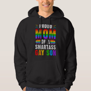 Stolze Mama eines Smartaser Gay Son Lgbt Ally Gay  Hoodie