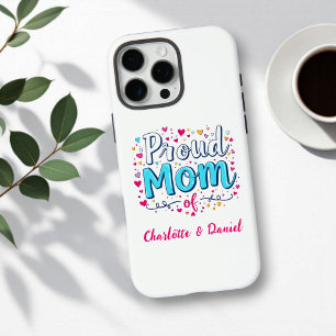Stolze Mama   Niedlicher Personalisierter Mutterta iPhone 16 Pro Max Hülle