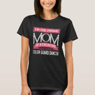 Stolze Mama Phantastischer Farbwächter Tänzer T-Shirt
