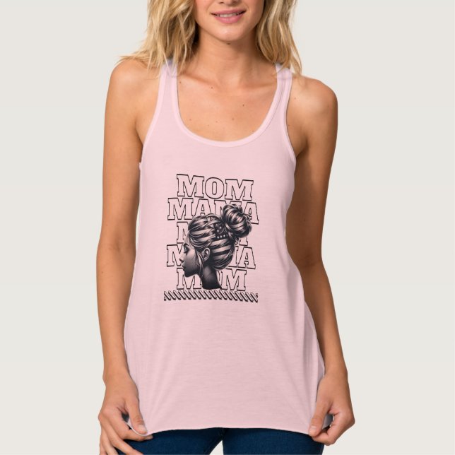 Stolze Mama Tank Top (Vorderseite)