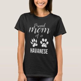Stolze Mama von Havanese T-Shirt