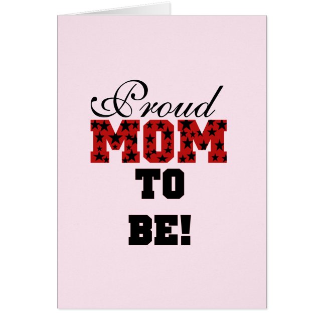 Stolze Mama zu Tshirts und Geschenken (Vorne)