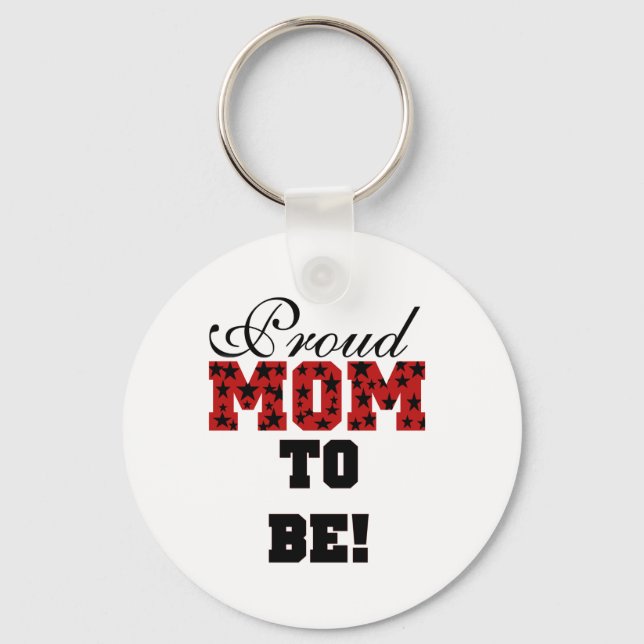 Stolze Mama zu Tshirts und Geschenken Schlüsselanhänger (Vorderseite)