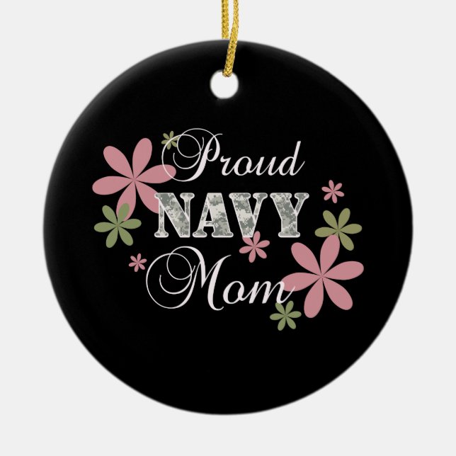 Stolze Marine-Mama [Florida c] Keramikornament (Vorne)