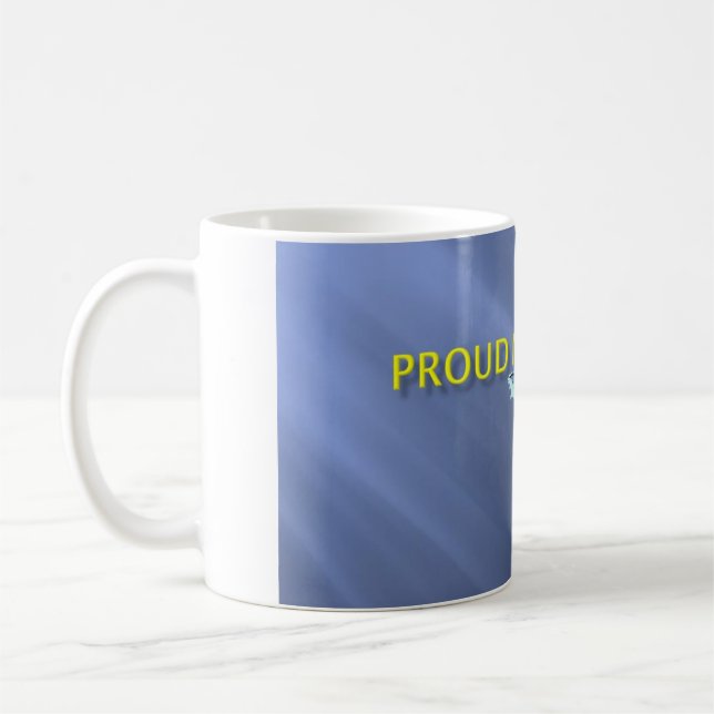 Stolze Marine-Vater-Unterseeboot-Tasse Kaffeetasse (Links)