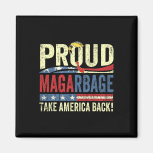 Stolze Mega-Müll Trump-Anhänger Magnet