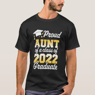 Stolze Menge einer Klasse von 2022 Hochschulabsolv T-Shirt