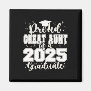 Stolze Menge eines 2025 Absolventen Prom Senior Gr Magnet