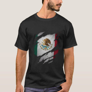 Stolze mexikanische Shirts Chicano Latino Torn Rip