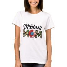 Stolze Militär-Mutter Camouflage und amerikanische