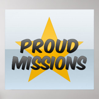 Stolze Missionen Poster