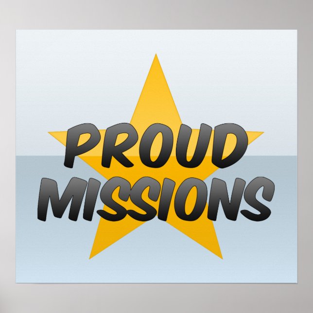 Stolze Missionen Poster (Vorne)