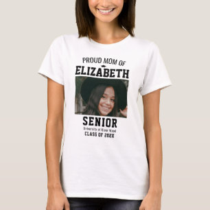 Stolze Mutter Abschlussjahr Absolvent Eltern indiv T-Shirt