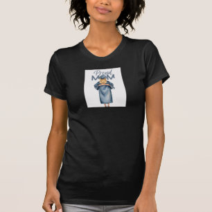 Stolze Mutter Absolventen-Design T-Shirt