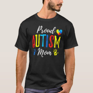 Stolze Mutter Autism Awareness Familie Matching Au T-Shirt
