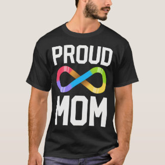 Stolze Mutter Autismus Familie Autistische Mutter T-Shirt