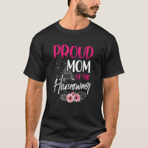 Stolze Mutter des Hausbesitzers zur Einweihungspar T-Shirt