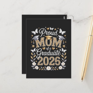 Stolze Mutter eines Absolventen von 2026 Postkarte