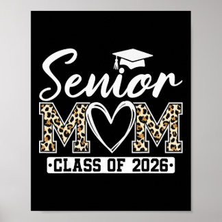 Stolze Mutter eines Absolventen von 2026 Senior Mo Poster
