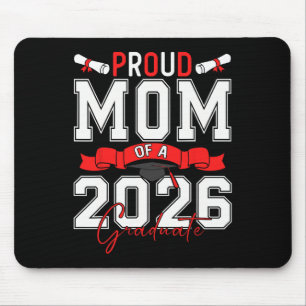 Stolze Mutter eines Cl von 2026 Absolventen Senior Mousepad