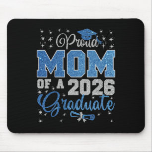 Stolze Mutter eines Cl von 2026 Absolventen Senior Mousepad