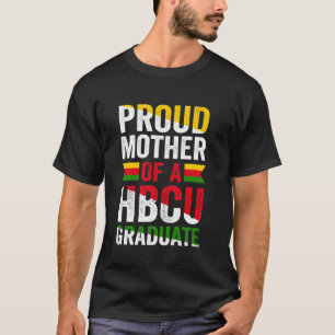 Stolze Mutter eines HBCU-Absolventen Schwarze Hoch T-Shirt