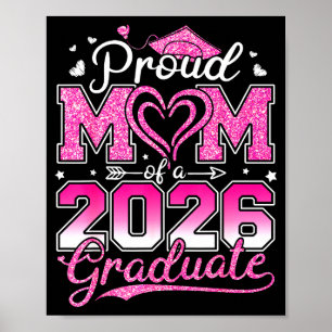 Stolze Mutter eines Seniors der Abschlussklasse 20 Poster