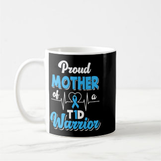 Stolze Mutter eines T1d-Kriegers Diabetiker Kaffeetasse