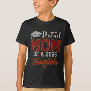 Stolze Mutter eines T-Shirts für die Abschlussklas