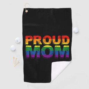 Stolze Mutter Gay Pride LGBT Regenbogen Mutter LGB Golfhandtuch