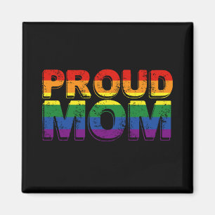 Stolze Mutter Gay Pride LGBT Regenbogen Mutter LGB Magnet