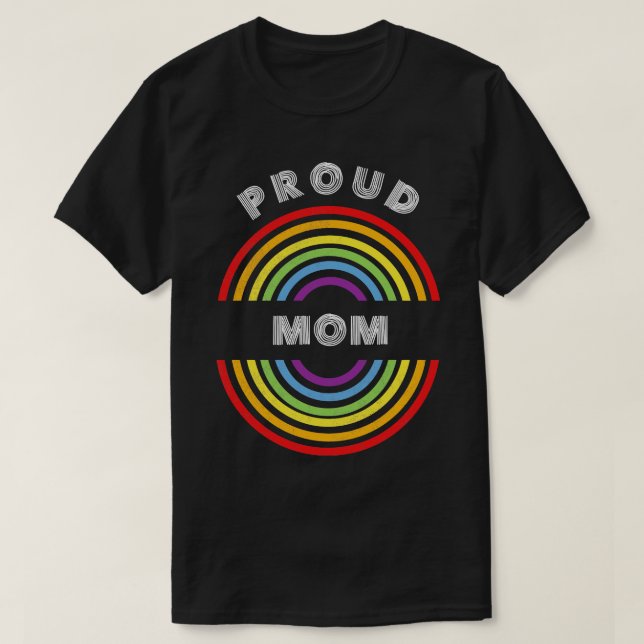 Stolze Mutter pride LGBT LGBTQ T LGBT Support Prid T-Shirt (Design vorne)