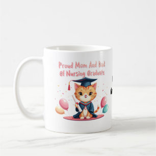 Stolze Mutter und Vater eines erfolgreichen Pflege Kaffeetasse