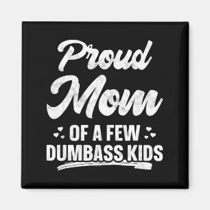 Stolze Mutter von ein paar Kindern T-Shirt lustige Magnet