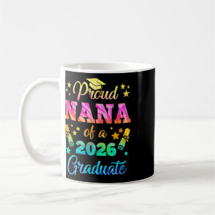 Stolze Nana eines Cl von 2026 Absolvent Senior 26 Kaffeetasse