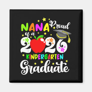 Stolze Nana von 2026 Kindergarten-Absolventen-Mütt Magnet