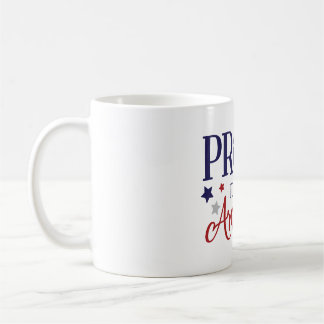 Stolze neue amerikanische Bürger - Tasse mit Fahne