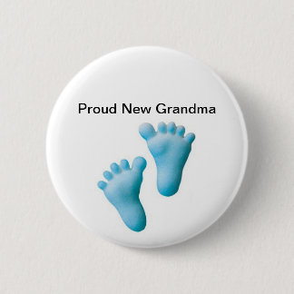 Stolze neue Großmutter Button