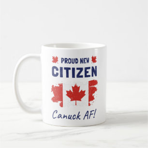 Stolze neue kanadische Staatsbürgerschaft, Zeremon Kaffeetasse