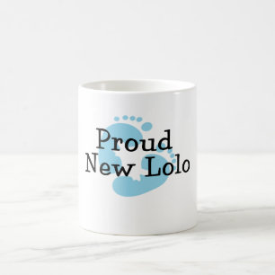 Stolze neue Lolo Baby-Abdrücke Kaffeetasse
