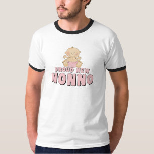 Stolze neue Nonno Girl T-Shirt