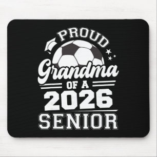 Stolze Oma eines 2026er Fußball-Senior-Ll-Absolven Mousepad