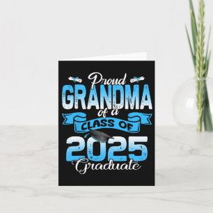 Stolze Oma eines Absolventen der Klasse 2025 Lusti Karte