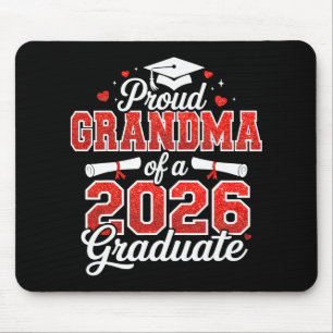 Stolze Oma eines Cl von 2026 Absolventen Senior Ab Mousepad