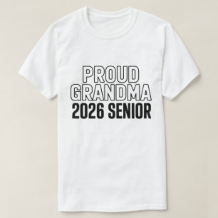 Stolze Oma eines Football-Absolventenjahrgangs 202 T-Shirt