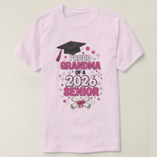 Stolze Oma eines Football-Absolventenjahrgangs 202 T-Shirt