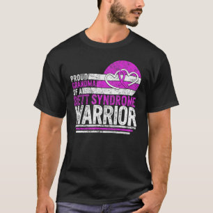Stolze Oma eines Kämpfers für das Rett-Syndrom-Bew T-Shirt