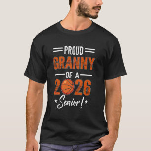stolze OMA von 2026 Senior Basketball Student Gra T-Shirt